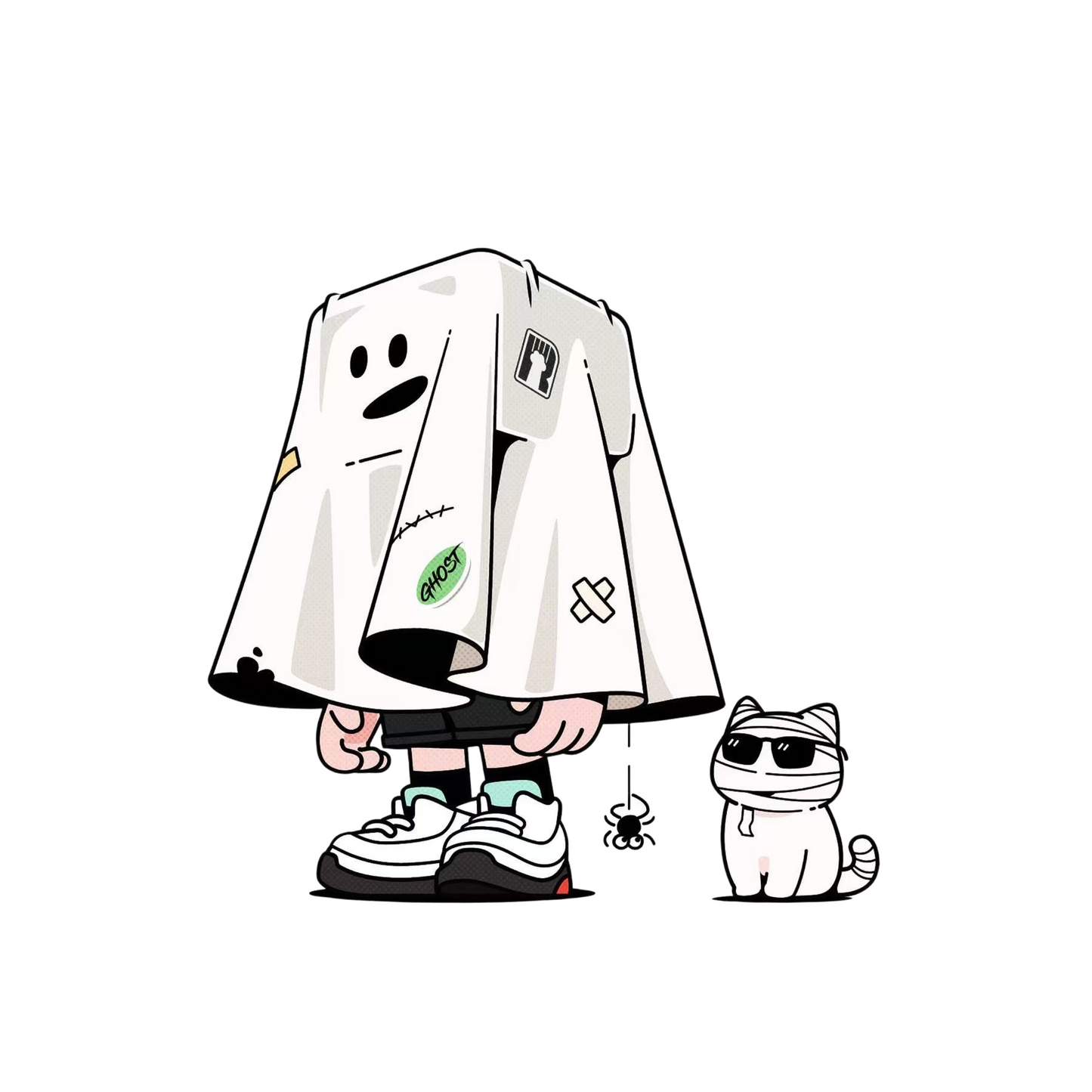 Lil Ghost & Mummy Meow Action Figure