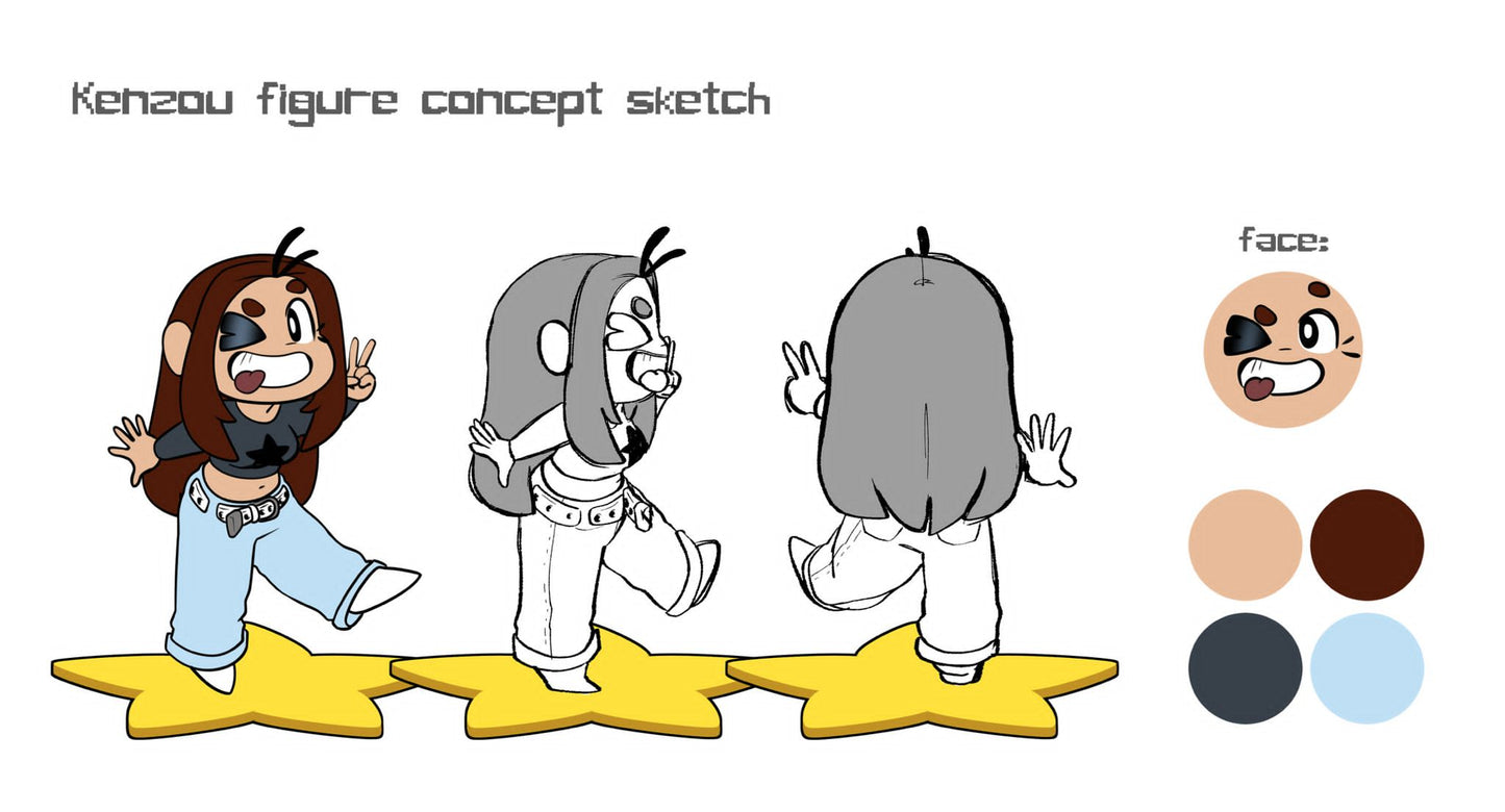 Pre-order Kenzou Action Figure