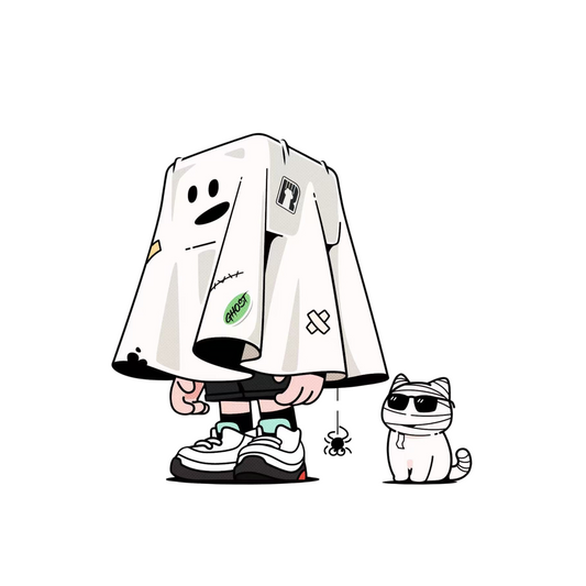Lil Ghost & Mummy Meow Action Figure
